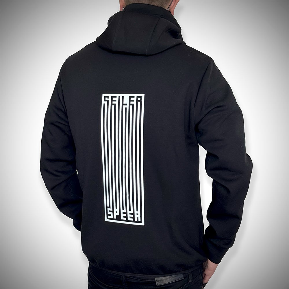 seiler-und-speer-barcode-crew-zipper-hoodie image 1