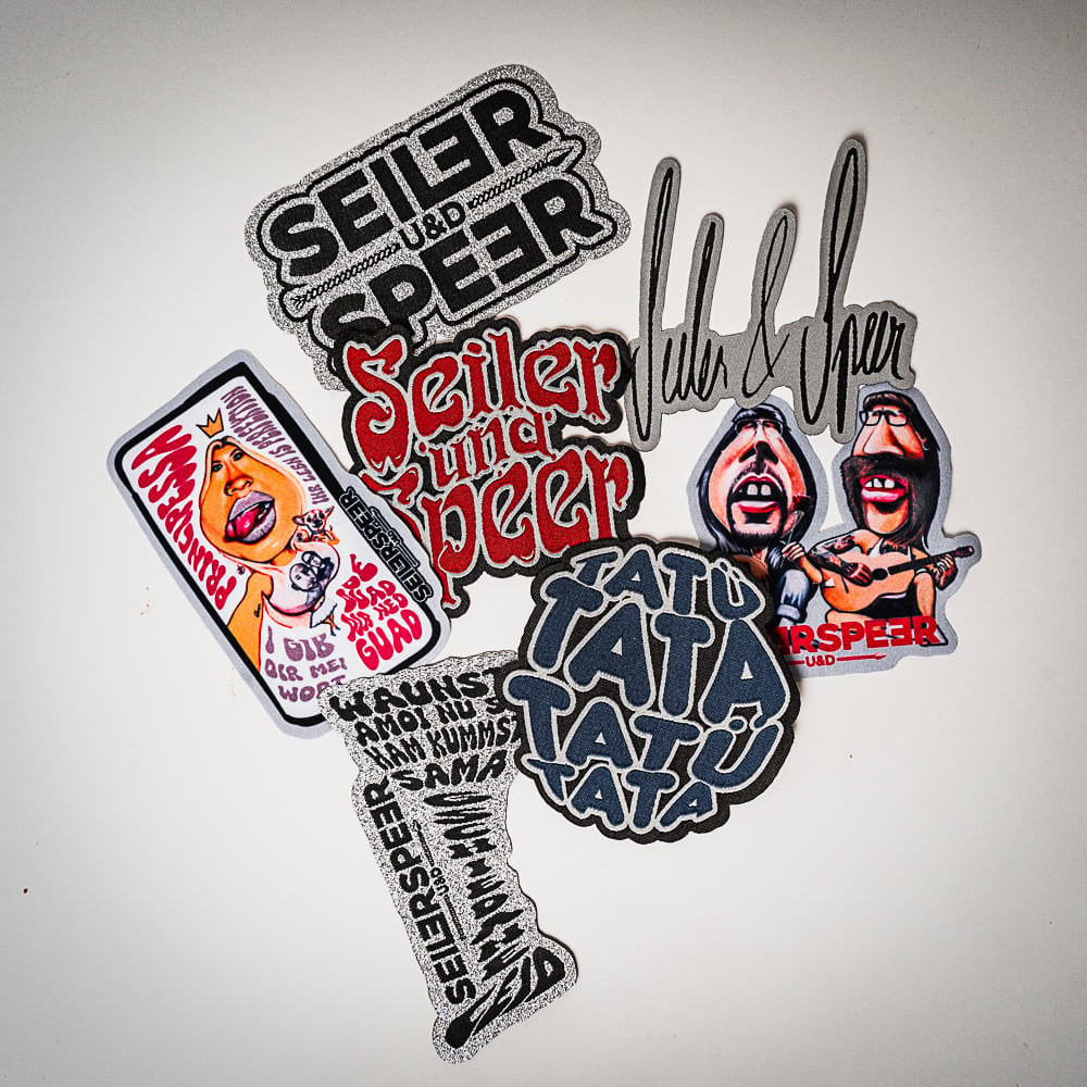 seiler-und-speer-patches-set-7-teilig-zum-aufb-geln image 1