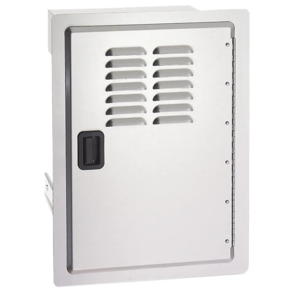 firemagic-door-with-tank-tray-louvers-einbaut-r-mit-gastank-auszug image 1