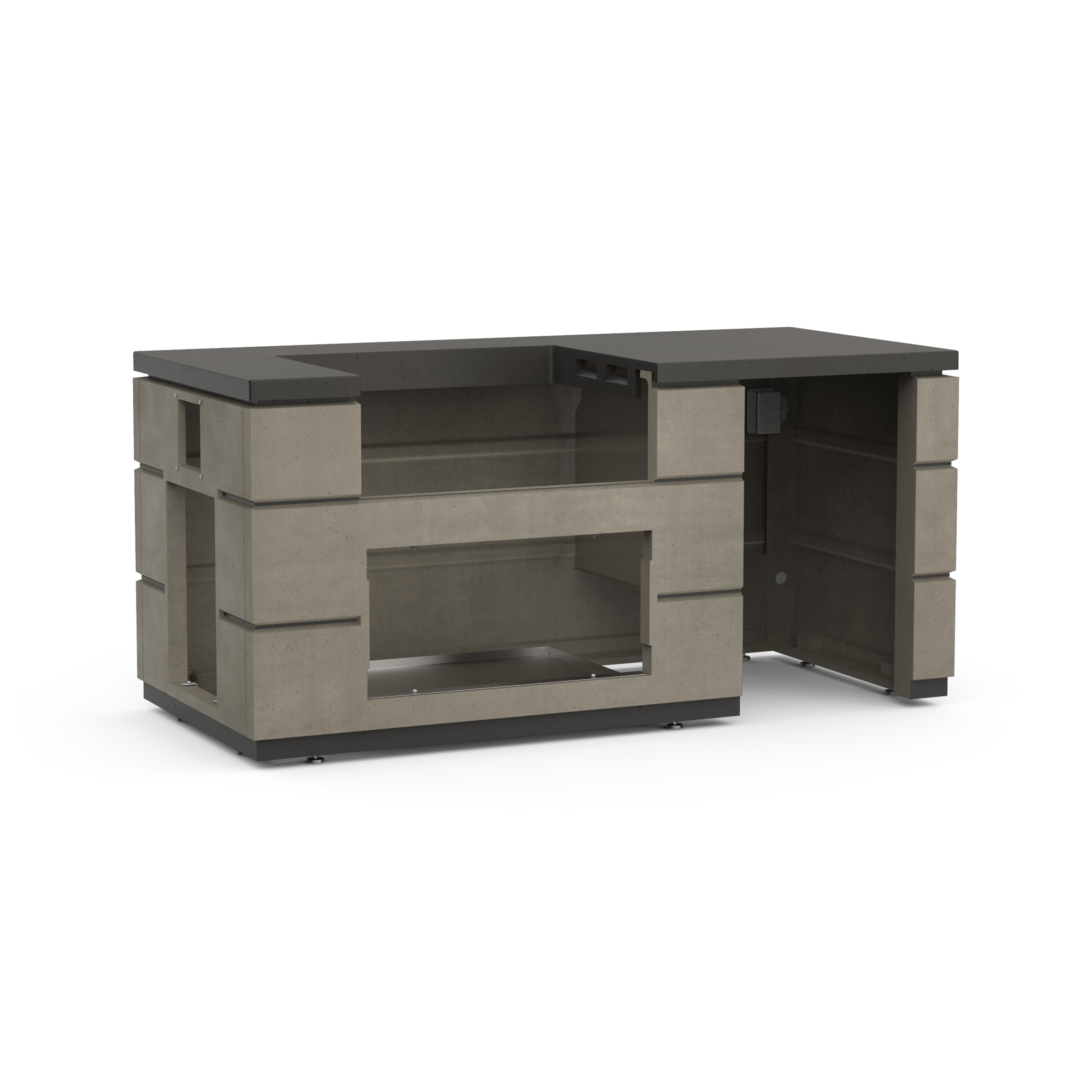 firemagic-contemporary-pre-fab-pizzaofen-insel image 1