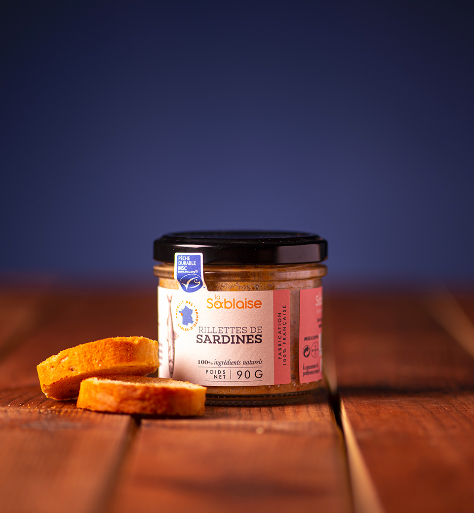 la-sablaise-rillettes-de-sardines-msc-sardinen-aufstrich image 1
