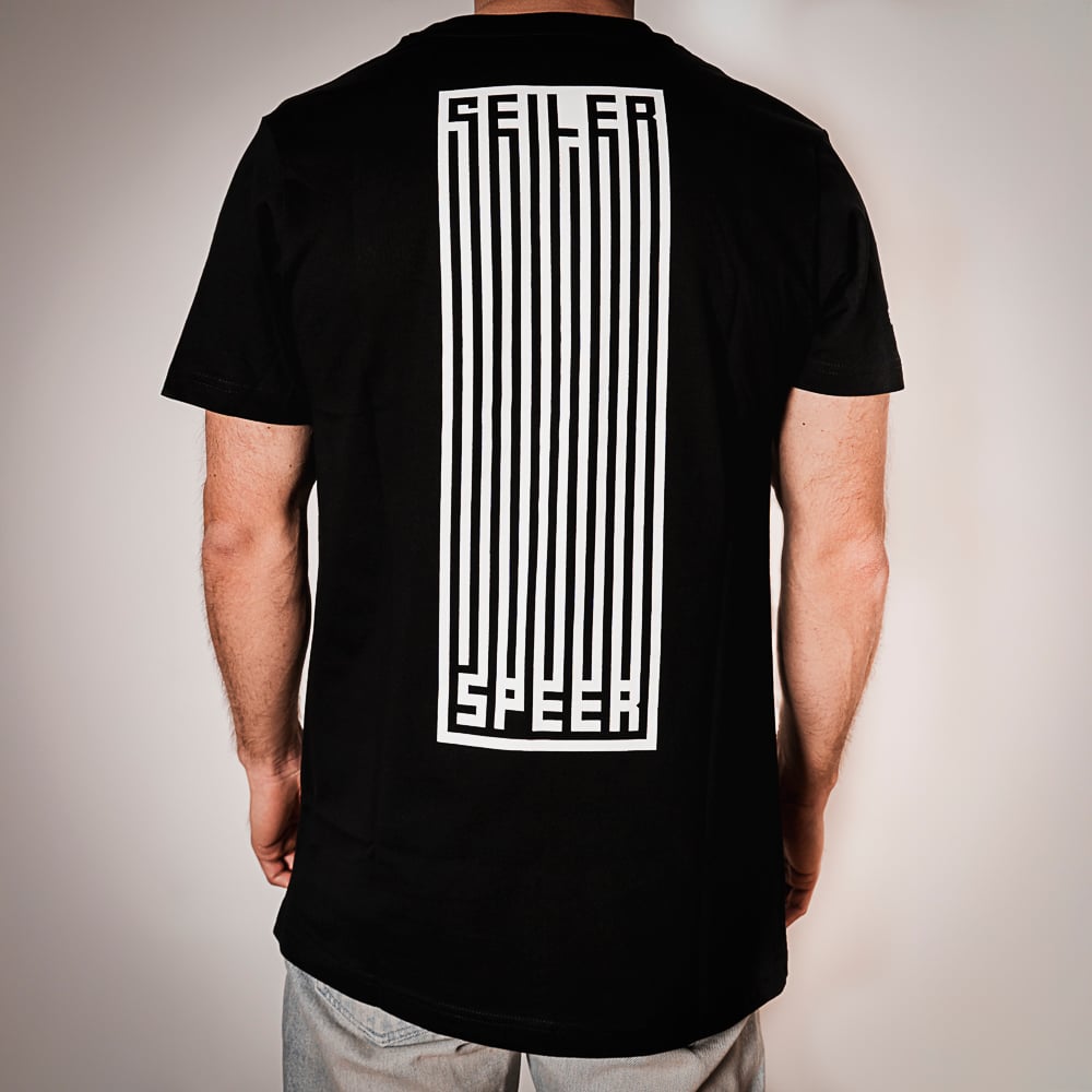 seiler-und-speer-t-shirt-schwarz-barcode-unisex image 2