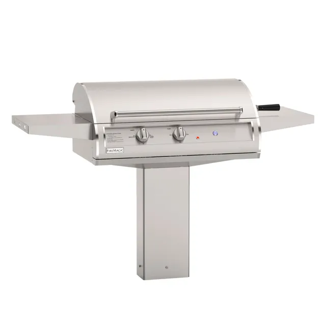 firemagic-30-zoll-elektrogrill-mit-bodenstandpfosten-analog image 1