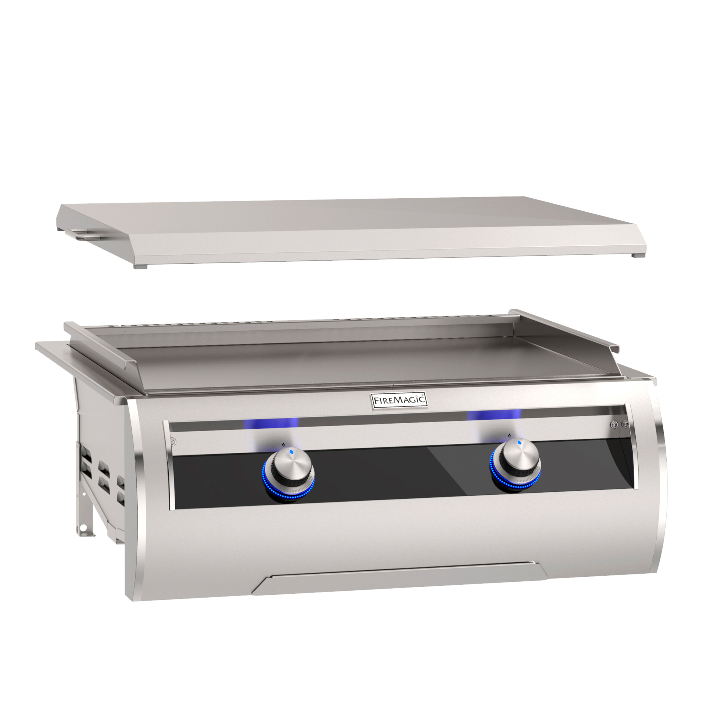 firemagic-built-in-griddle-black-glass-einbau-grillplatte image 1