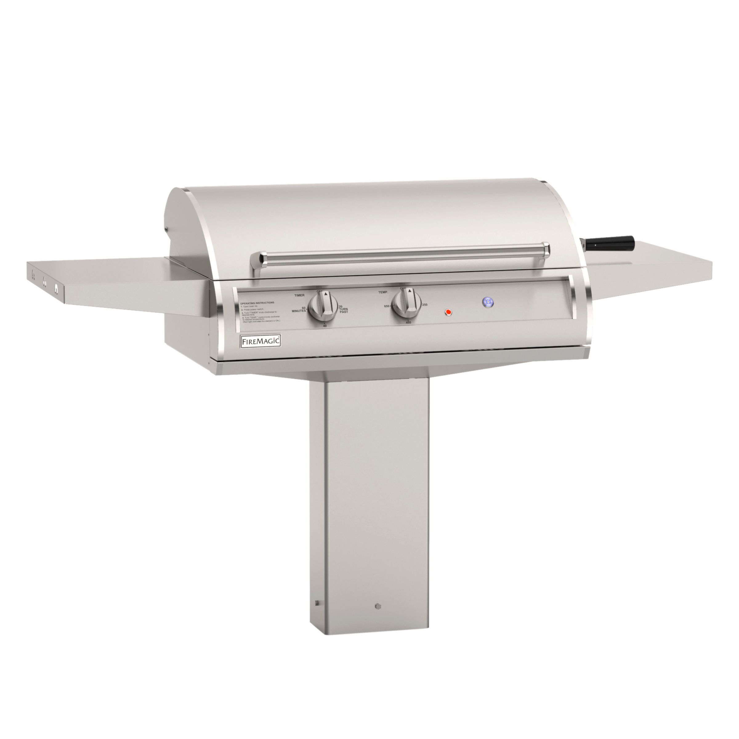 firemagic-30-zoll-elektrogrill-mit-bodenstandpfosten-analog image 1
