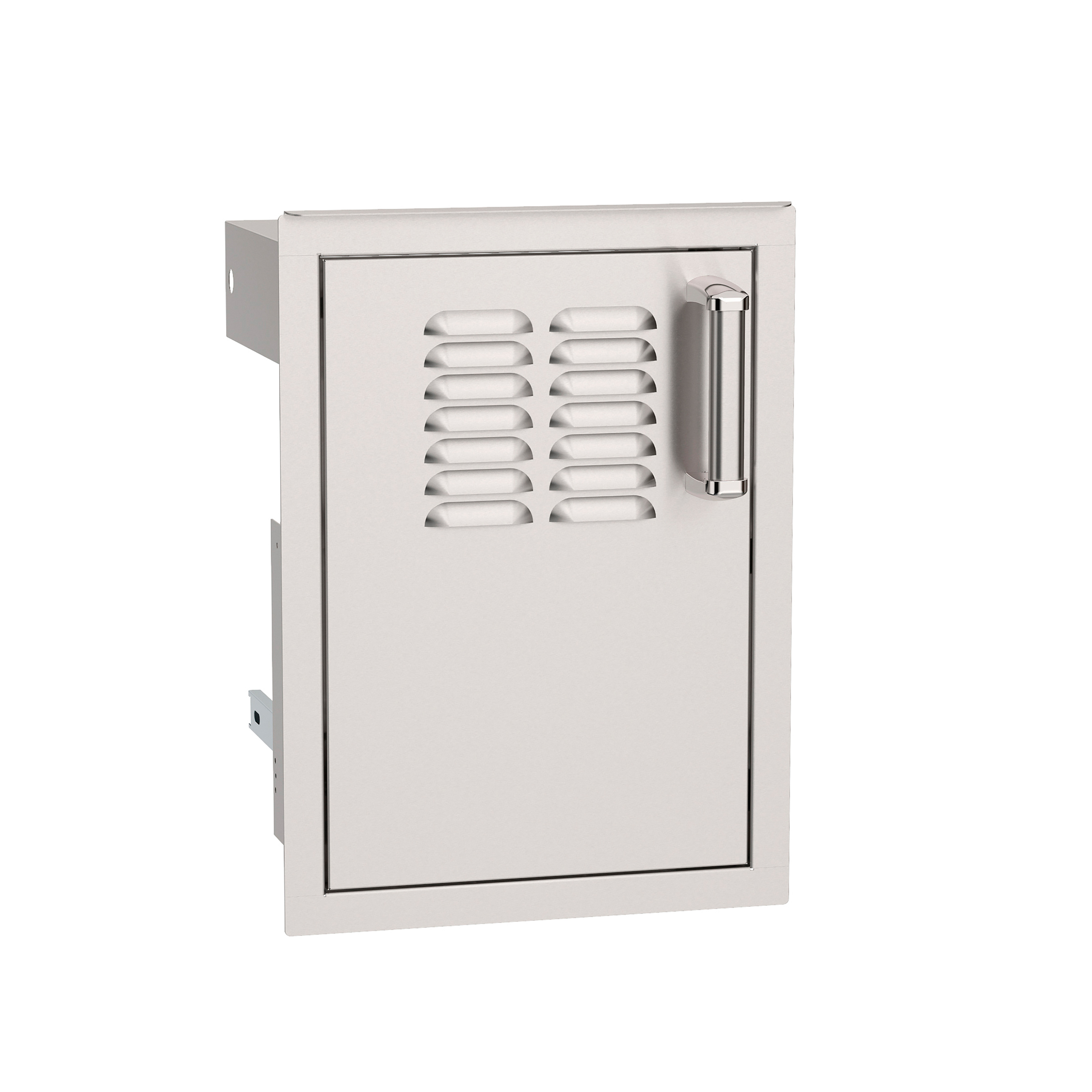 firemagic-flush-single-door-tank-drawer-mit-louvers image 1