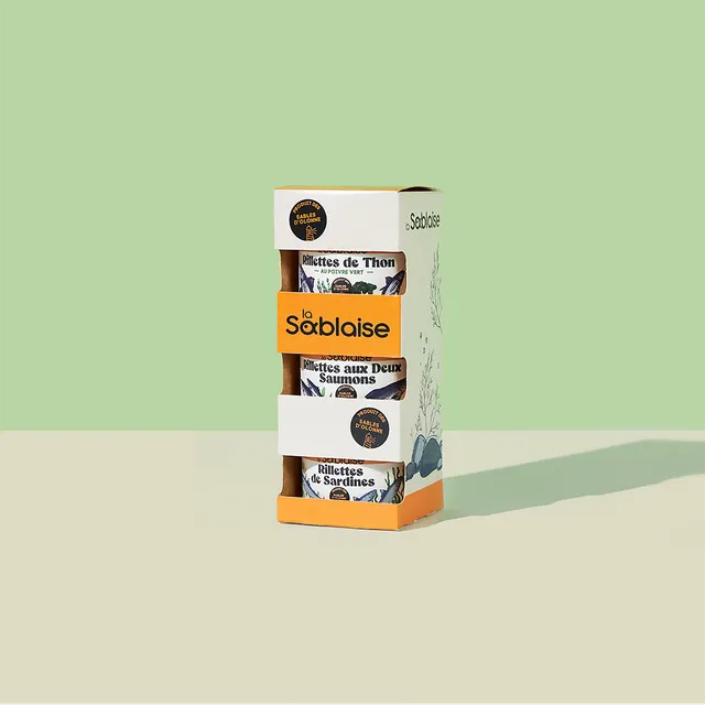 la-sablaise-trio-gourmand-rillettes-thon-saumon-sardine-3x50g image 1