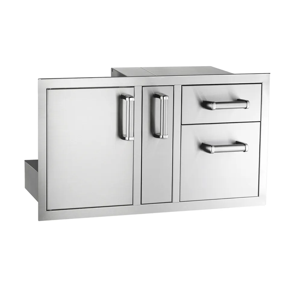 firemagic-flush-door-drawer-combo-mit-platter-storage-einbau-t-r image 1
