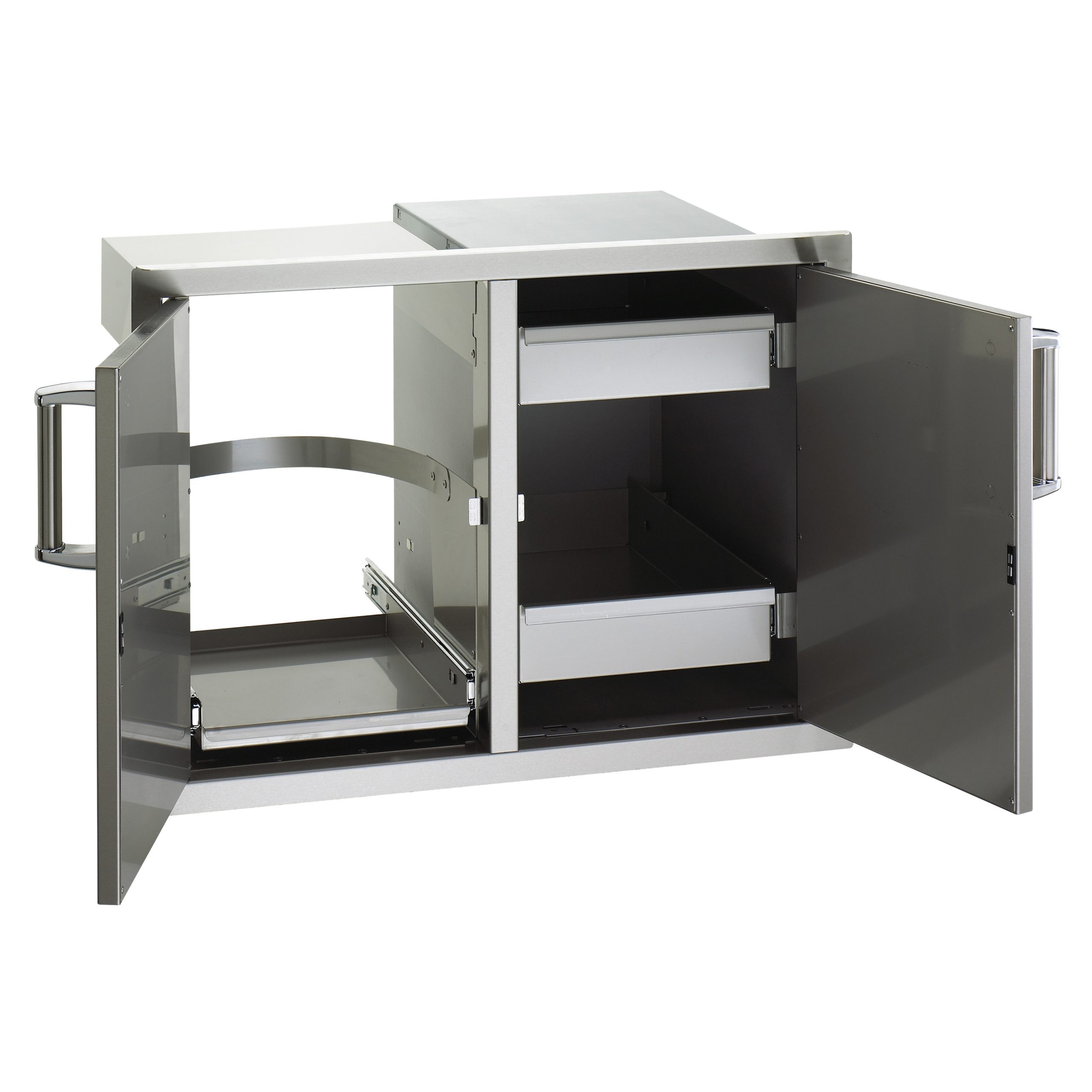 firemagic-double-doors-mit-trash-tray-und-dual-drawers image 1