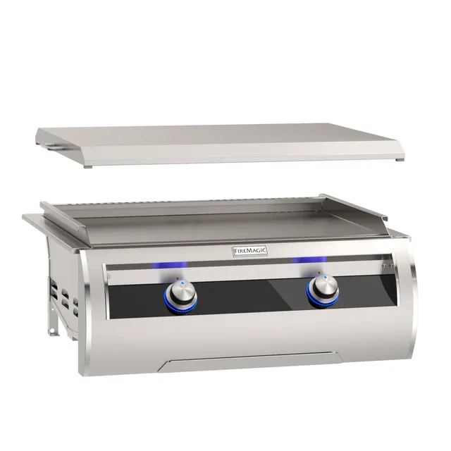 firemagic-built-in-griddle-black-glass-einbau-grillplatte image 1