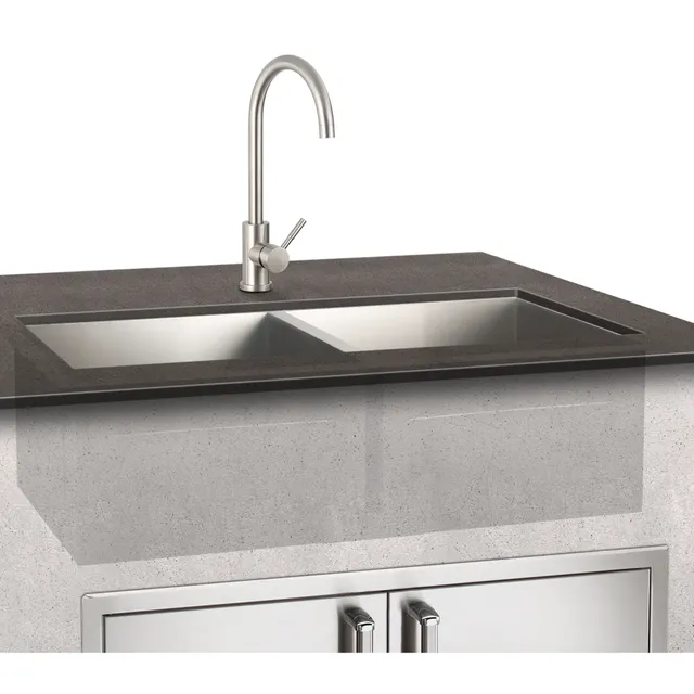 firemagic-double-sink-und-mixer-faucet-einbau-doppelsp-le image 1