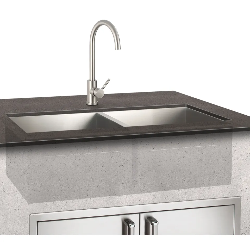 firemagic-double-sink-und-mixer-faucet-einbau-doppelsp-le image 1