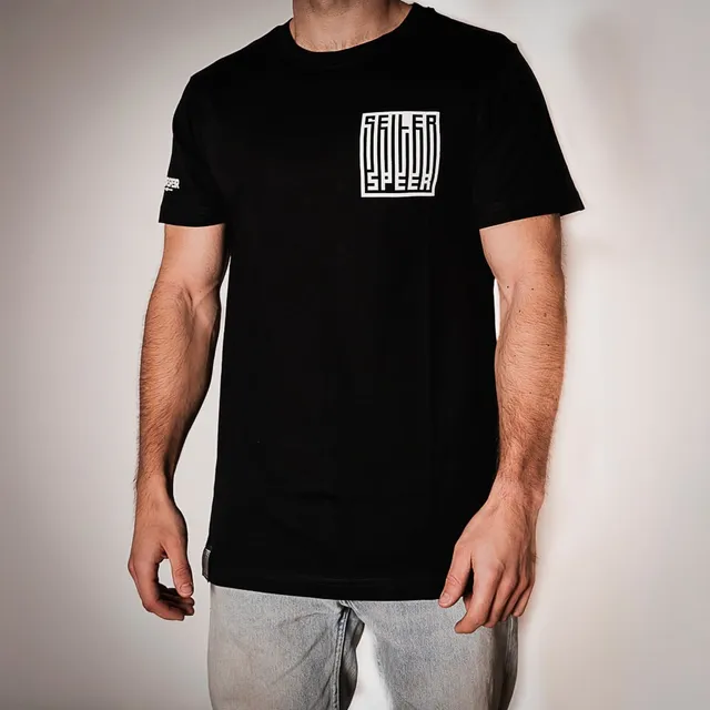 seiler-und-speer-t-shirt-schwarz-barcode-unisex image 1