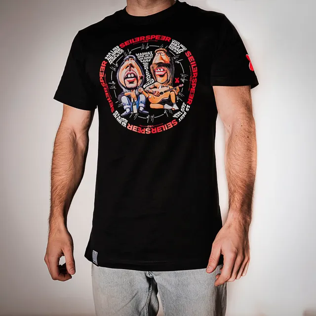 seiler-und-speer-t-shirt-schwarz-xandl-franz-unisex image 1