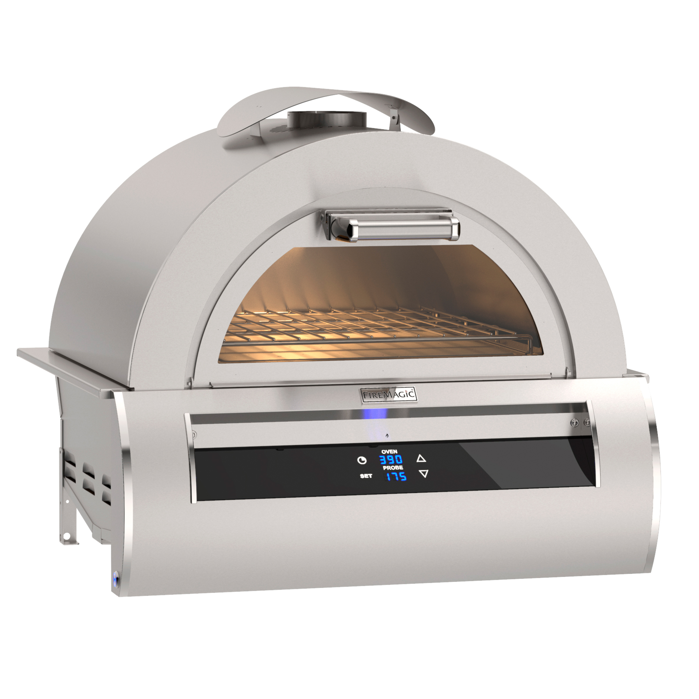 firemagic-echelon-black-glass-pizzaofen-einbau image 1
