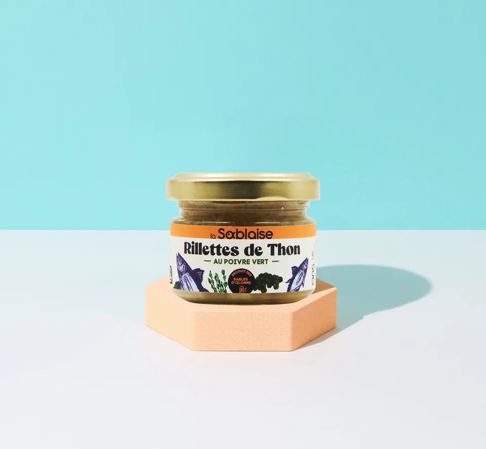 la-sablaise-rillettes-de-thon-au-poivre-vert-thunfisch-aufstrich-mit-gr-nem-pfef image 1