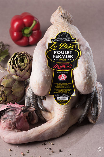 mi-ral-poulet-noir-fermier-prince-de-dombes-schwarzes-freiland-h-hnchen-1-6-2-6- image 1
