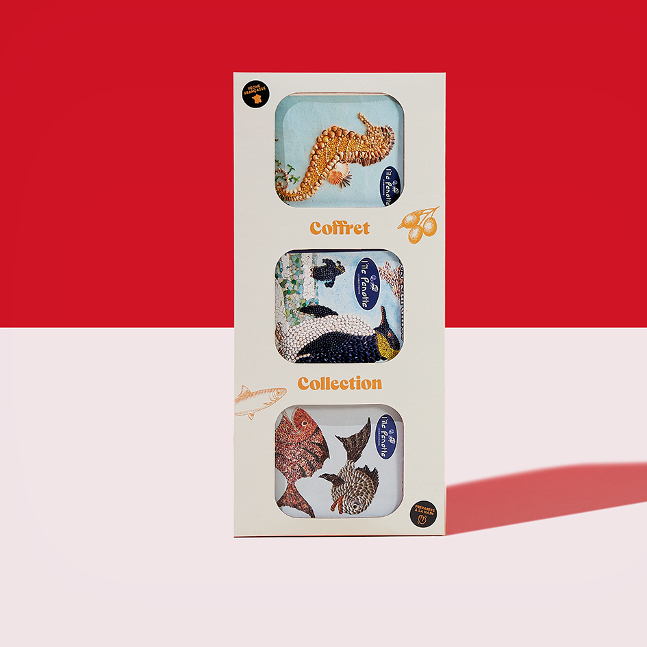 la-sablaise-coffret-trio-sardines-collector-ile-penotte-3x115g image 1