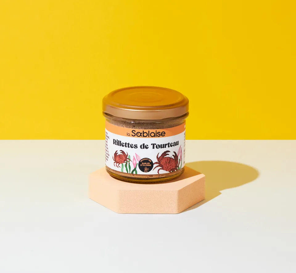 la-sablaise-rillettes-de-tourteau-aux-aromates-krabben-rillettes image 1